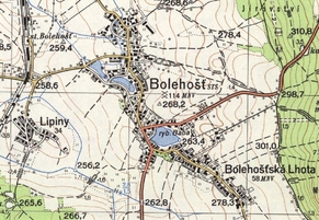 mapa 1952