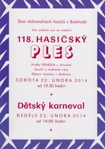 Pozvánka - ples SDH 2014