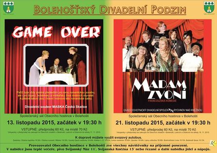 Divadelní podzim 2015 - plakát
